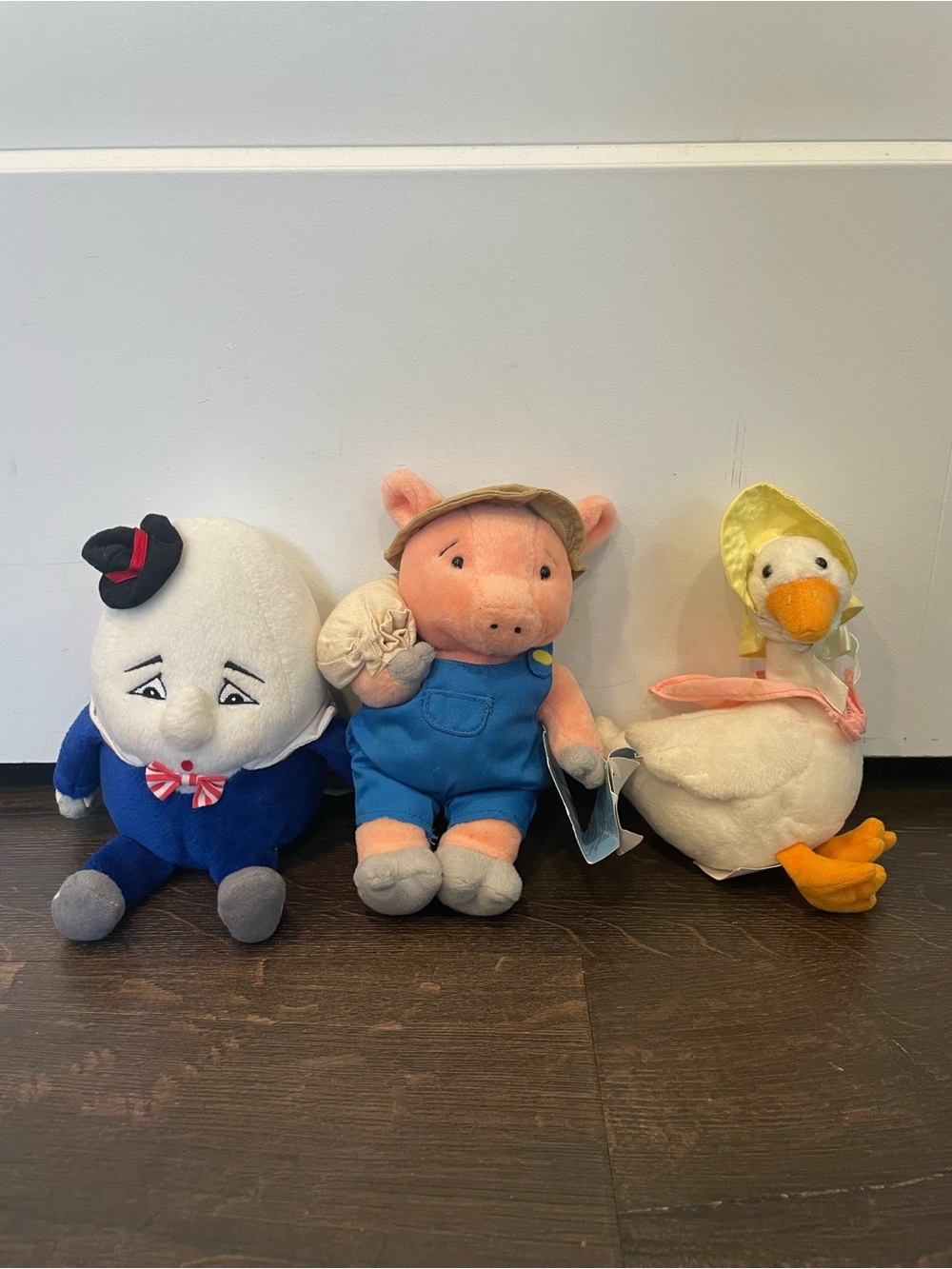 Peter Cottontail Fairy Tale Friends CVS Stuffins Bean Plush 6" Lot Of Three